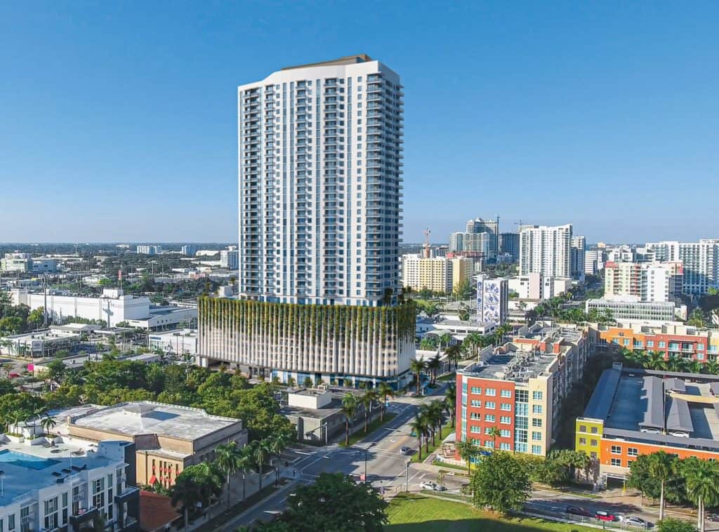 36-Story 2000 Biscayne Inks Utilities Deal For 393 Apartments