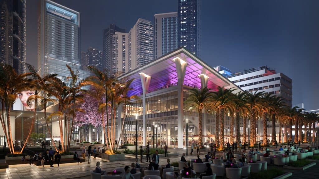 WRE News: Rendering Reveal Potential Apple Store at Site of Miami  Worldcenter - World Red Eye